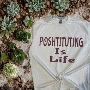Poshtituting shirt